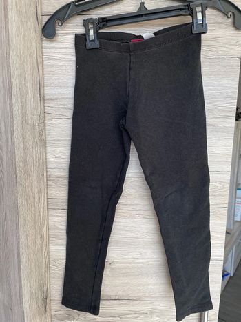 Legging noir, Lou pilou taille 6/8ans