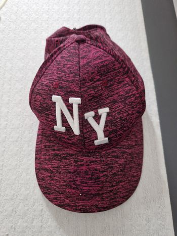 Casquette bordeaux 