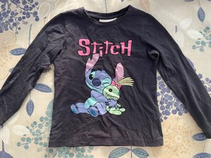 3 T-shirts manche longue Stitch - photo numéro 7