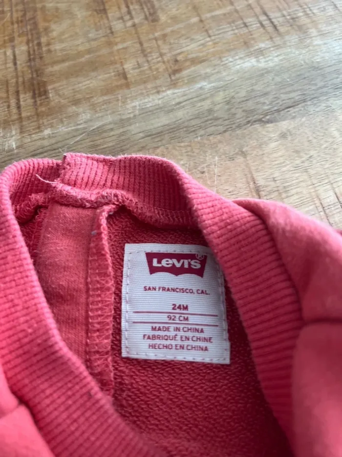 Sweat Levi’s 24M/92cm - photo numéro 3