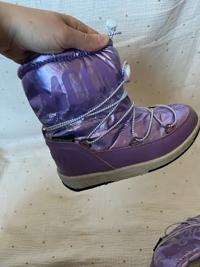 Moon Boot Enfant violettes – Imperméables – Taille 31 - photo numéro 7