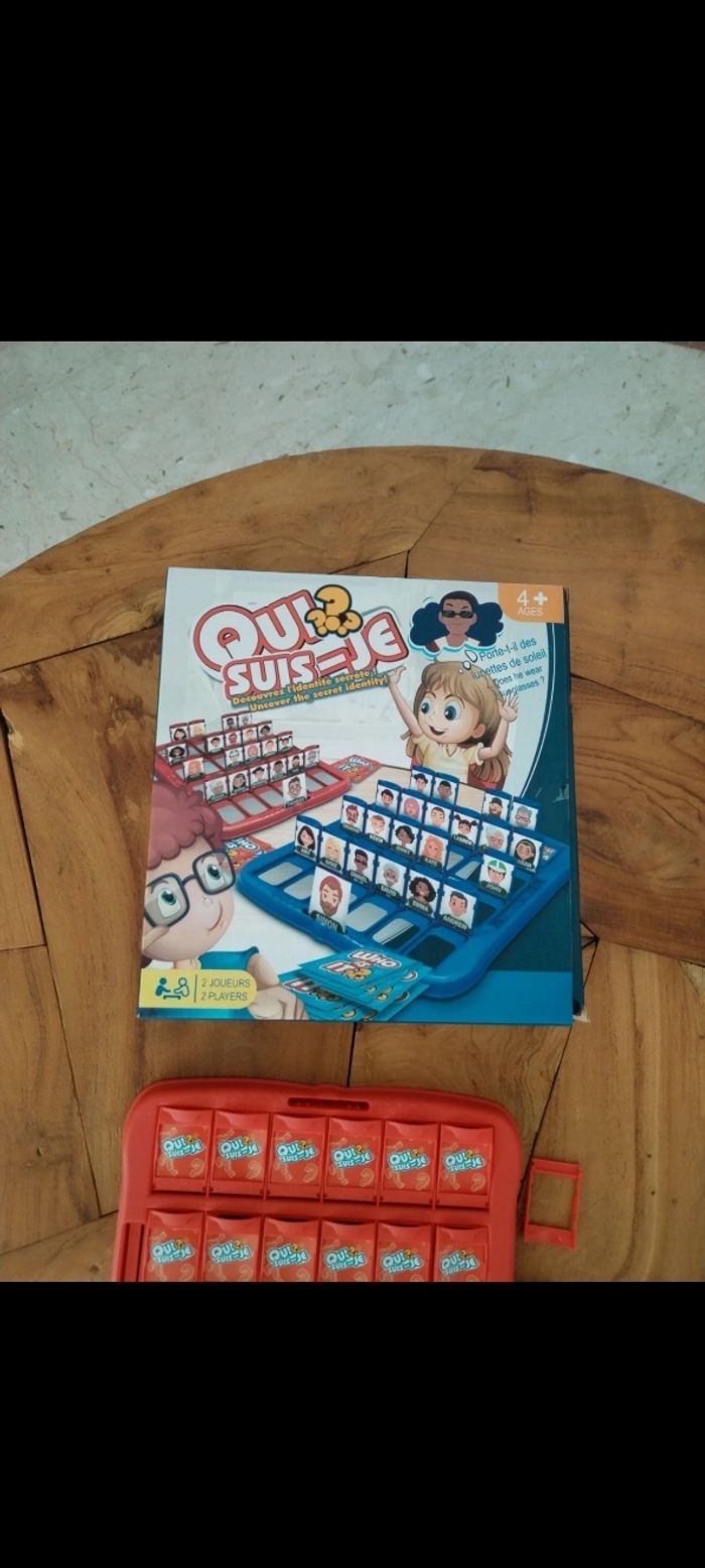Jeu Qui suis je 4ans +