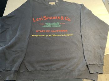 Pull Bleu Homme Levi's Strauss & Co Taille XL