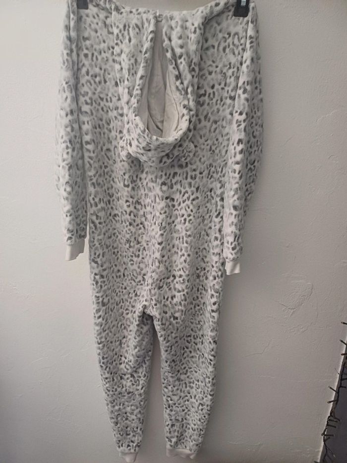 Combipyjama panthère blanc et noir - photo numéro 2