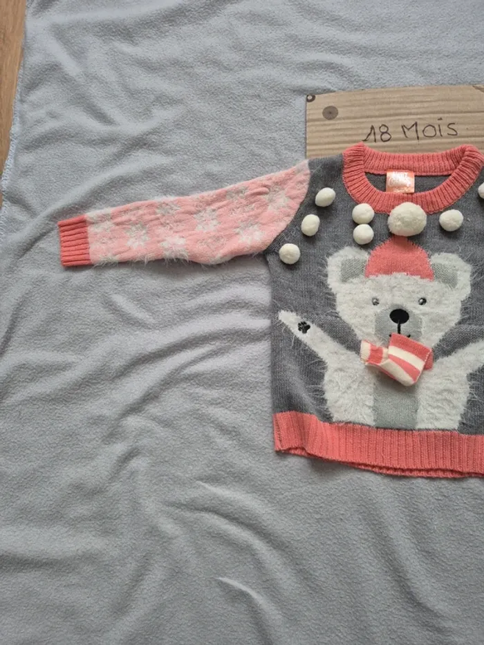 Pull noel 1-2 ans - photo numéro 2