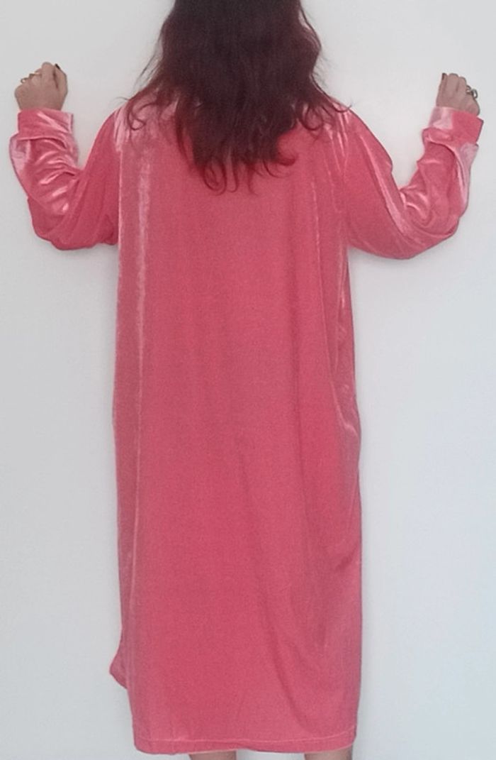 Chemise de nuit en velours vintage grande taille - photo numéro 7