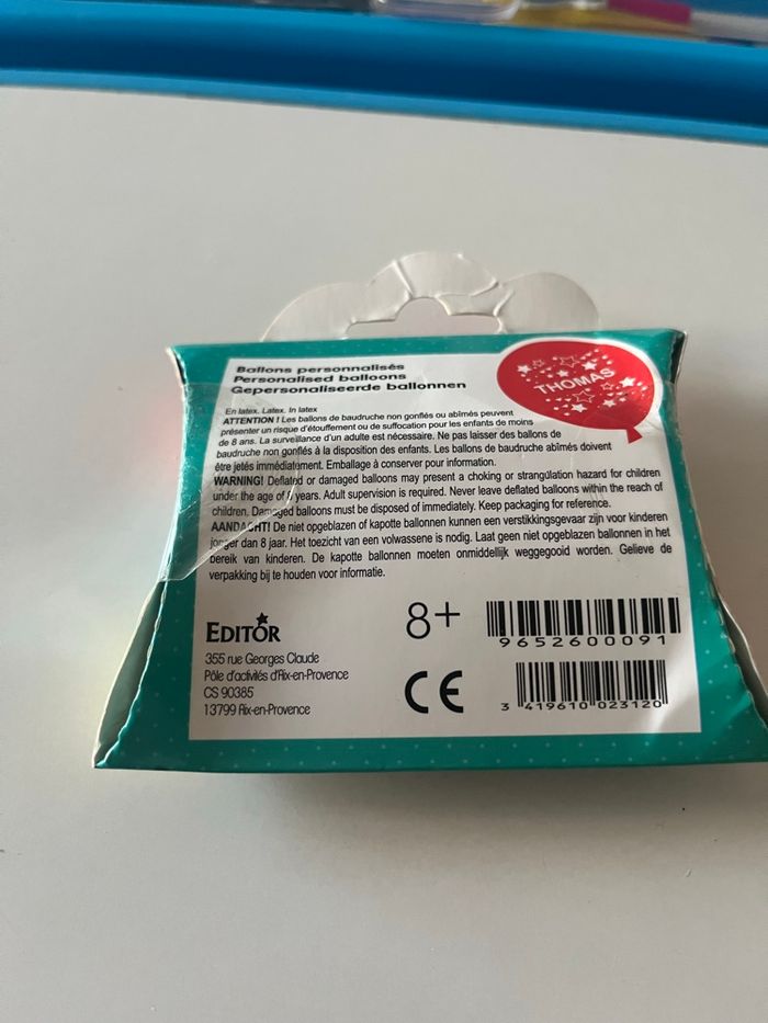 Ballon premon Thomas - photo numéro 2