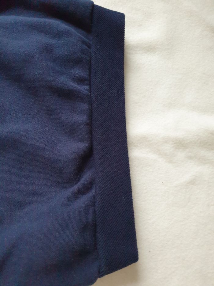 Robe pull bleu marine à nœud rose fluo - 3A - Billieblush - photo numéro 9