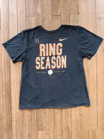 T-shirt clemson tigers college national champions 2018 XXL