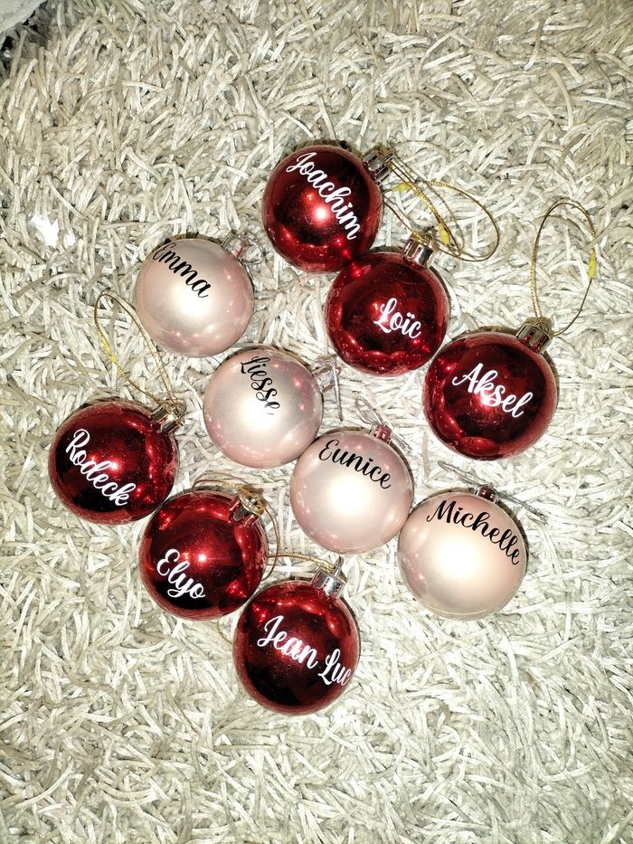 Boules de Noël personnalisées - photo numéro 3