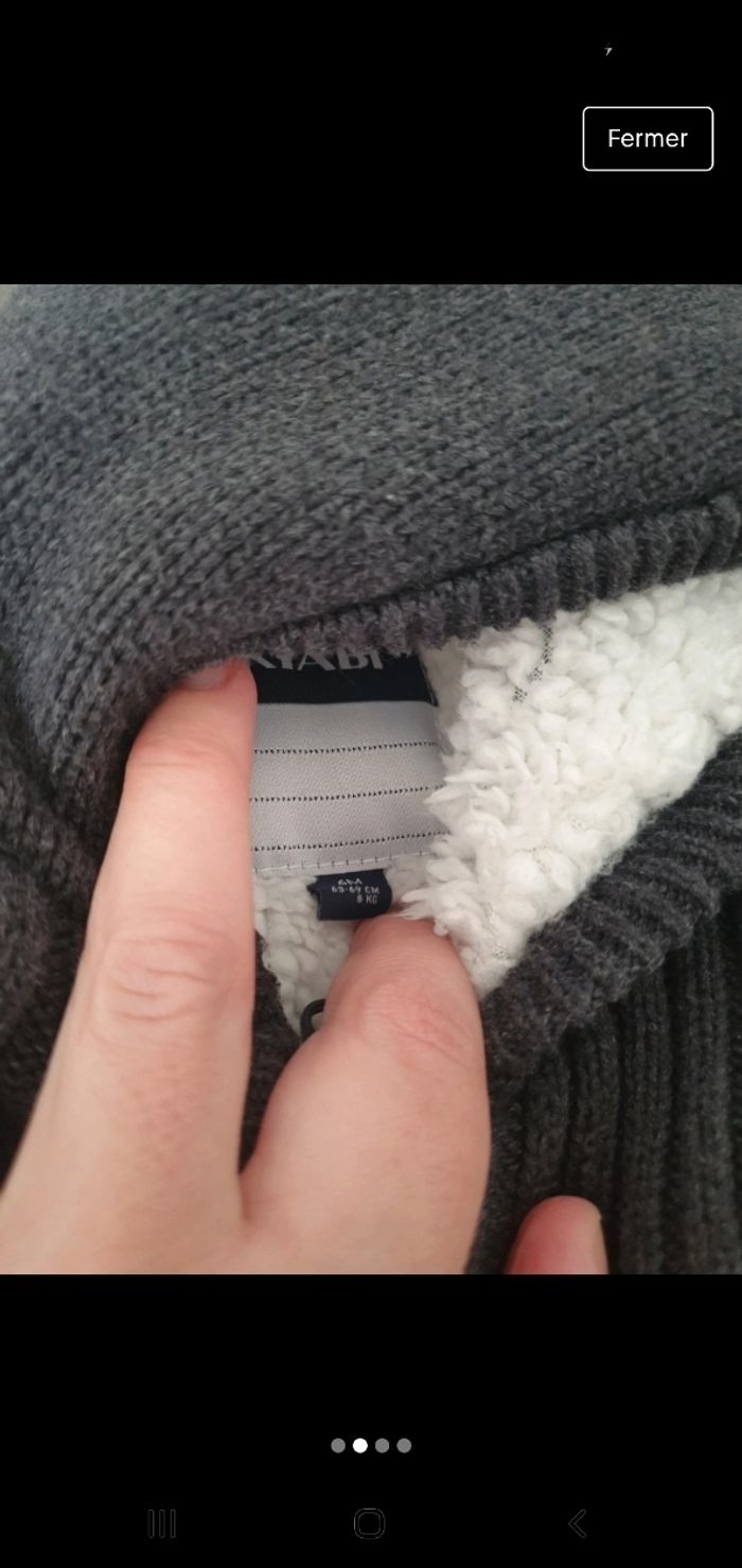 Gilet chaud - photo numéro 2