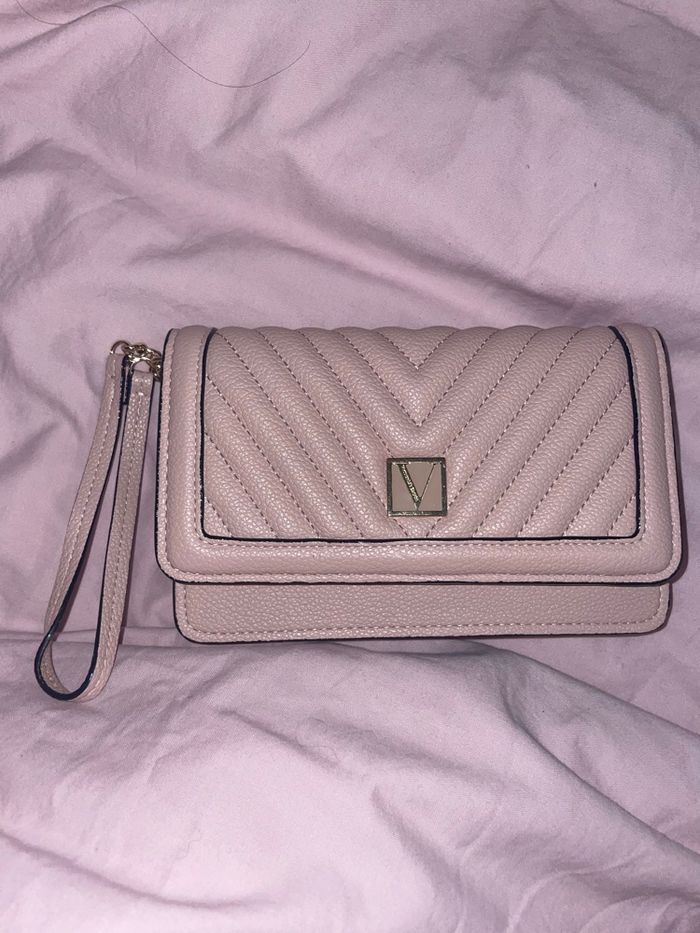 Pochette portefeuille matelassé rose - Victoria Secret - photo numéro 3