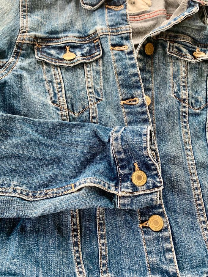 Veste en jean taille 34 - photo numéro 2