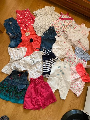 Lot de 20 pièces été robes 6 mois