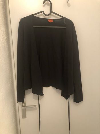 Blouse cache cœur noir cyrillus taille 38