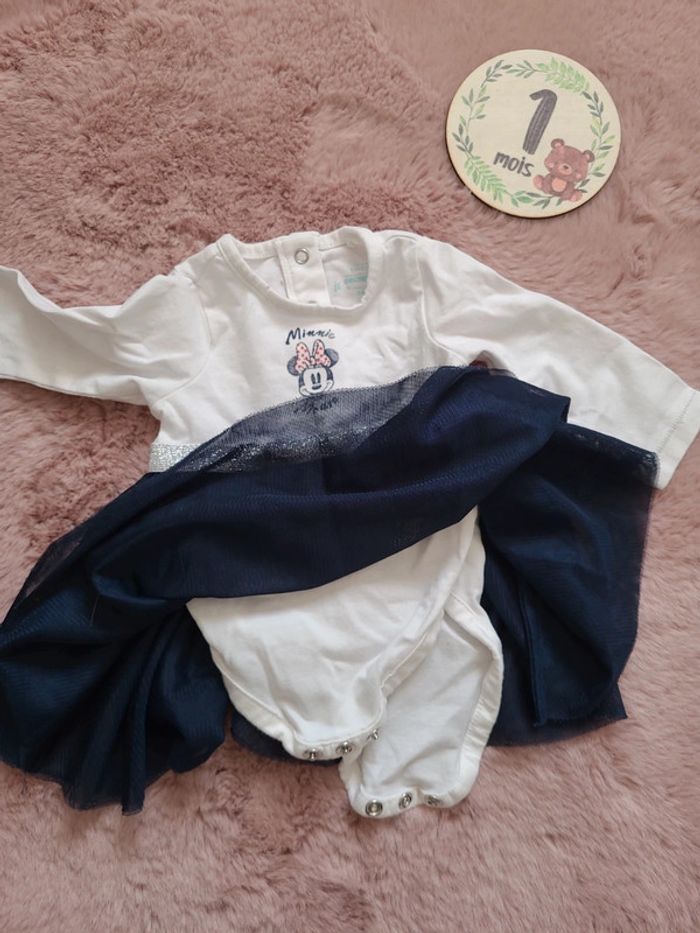 Robe + 2 paires de collants Minnie - photo numéro 2