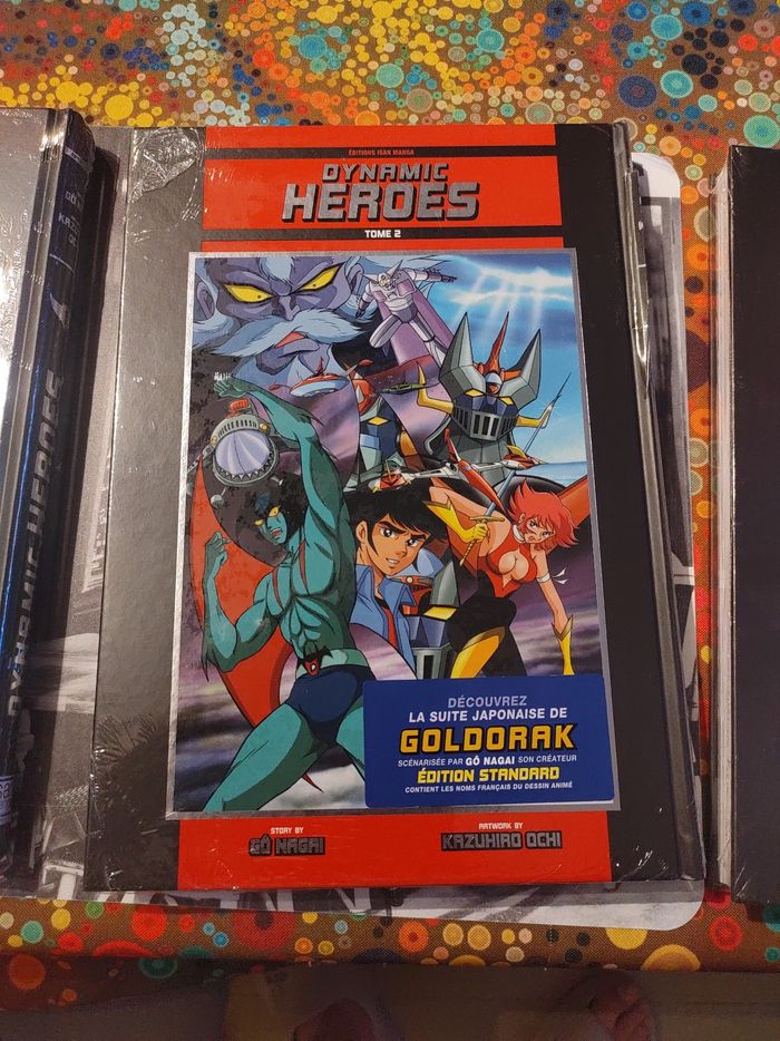 Livre Goldorak  Manga x4 - photo numéro 2