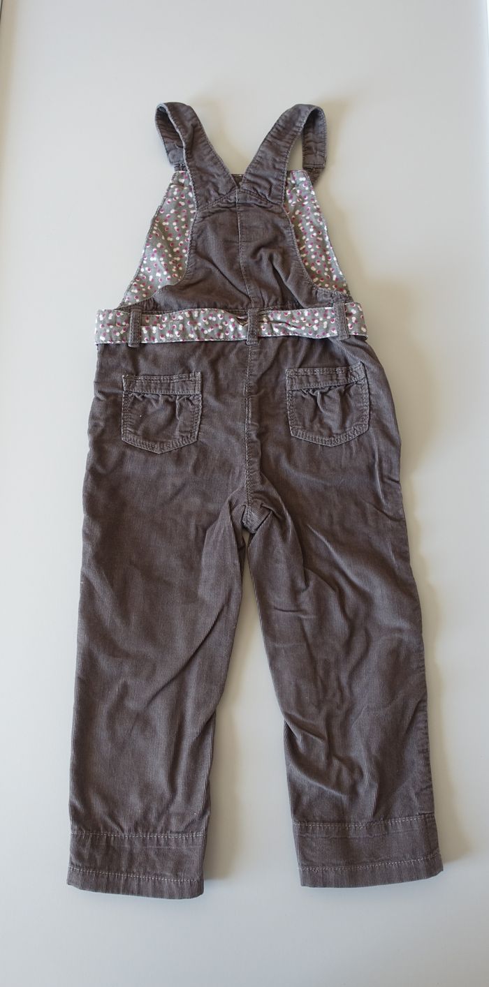 Salopette velours bébé fille 23 mois - photo numéro 2