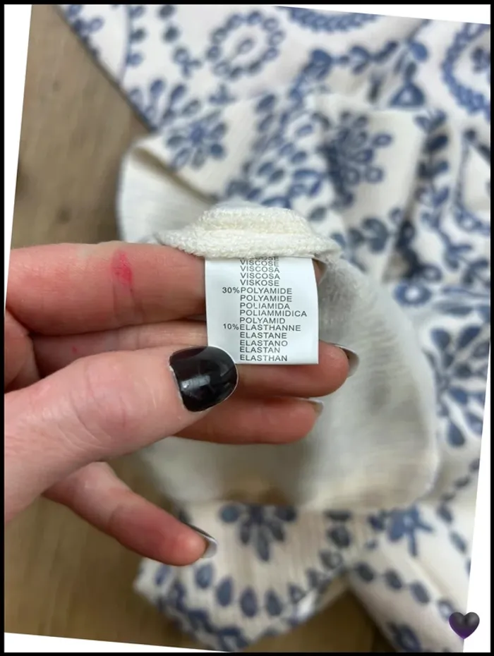 Top femme pull femme automne hiver neuf bleu crème sweat femme taille 38 taille 40 neuf lot - photo numéro 2