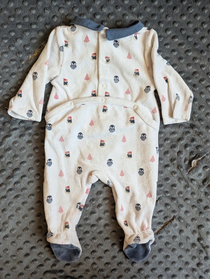 Pyjama mixte Obaïdi Bébé 1 Mois - Ambiance Hiver & Fêtes - photo numéro 5