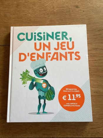 Livre « cuisiner un jeu d’enfants »