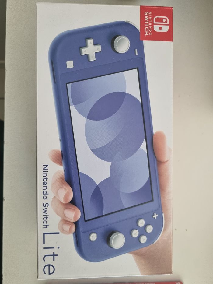 Nintendo switch lite bleue