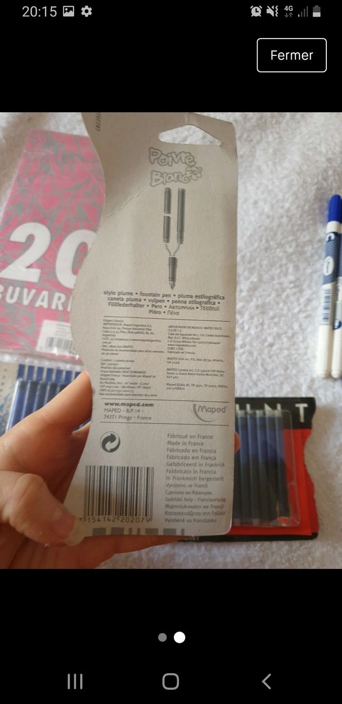 Superbe lot pr ecrire garcon - photo numéro 2