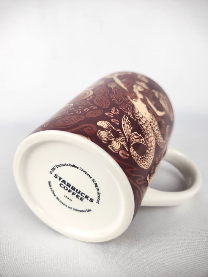 Tasse Starbucks 35ème Anniversaire 2007 - Sirène Brune Collector - Céramique - photo numéro 6