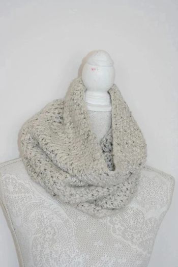 Snood fait main 45cmx30cm