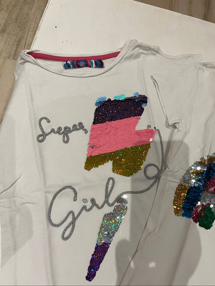 Lot de 2 tee-shirts desigual - photo numéro 2