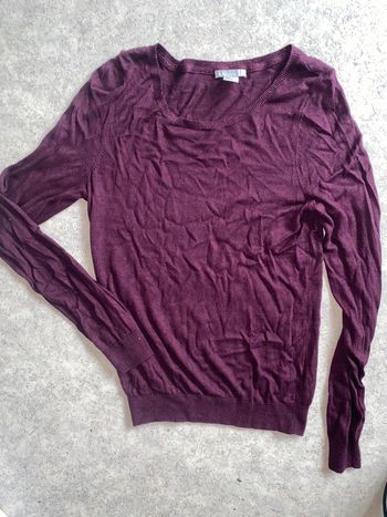 Pull violet prune neuf