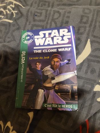 Bibliothèque verte Star wars la voie du Jedi