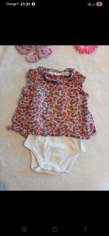 Combinaison d été bébé taille 3 mois