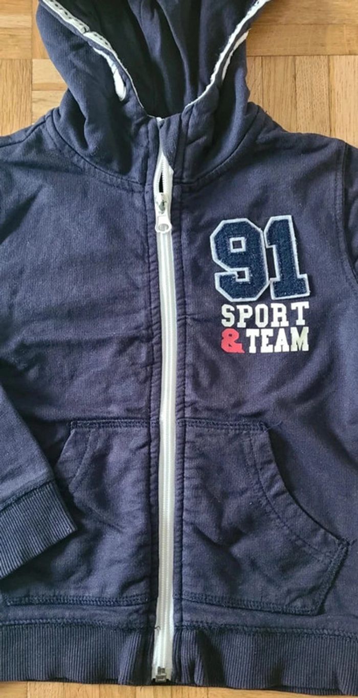 Gilet a capuche gémo 3ans - photo numéro 2