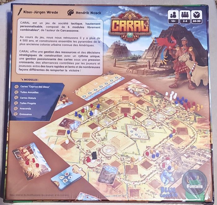 Caral - Jeu de société neuf sous emballage - photo numéro 2