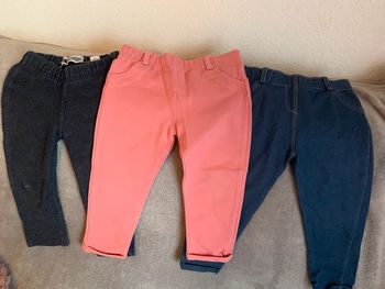 Lot 3 pantalons kiabi