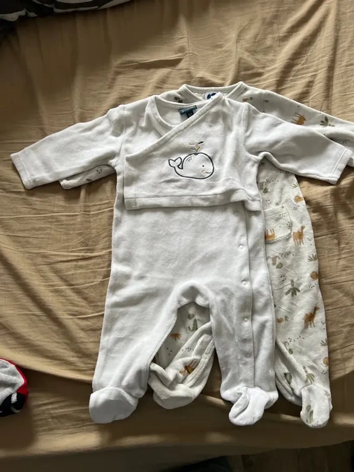 Lot de 3 pyjamas velours - photo numéro 4