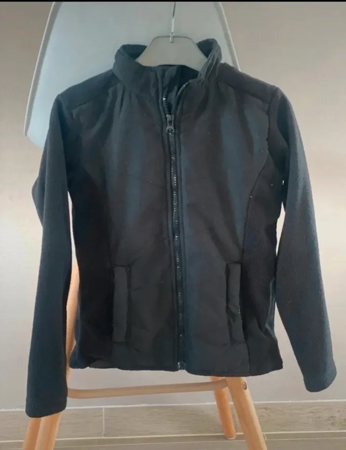 Gilet polaire bi matière 8 ans influx