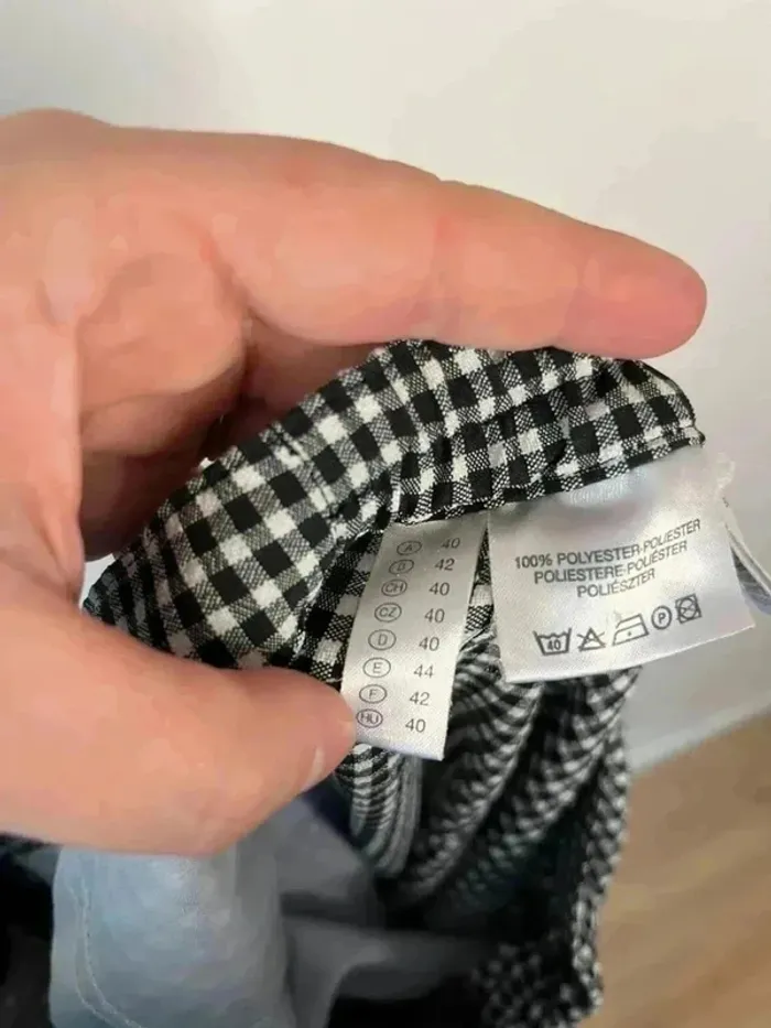 Pantalon Vichy - Taille 42 - photo numéro 10