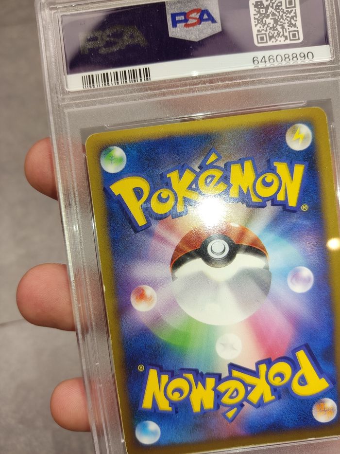 Carte pokémon chimchar play promo fan club PSA 7 - photo numéro 5