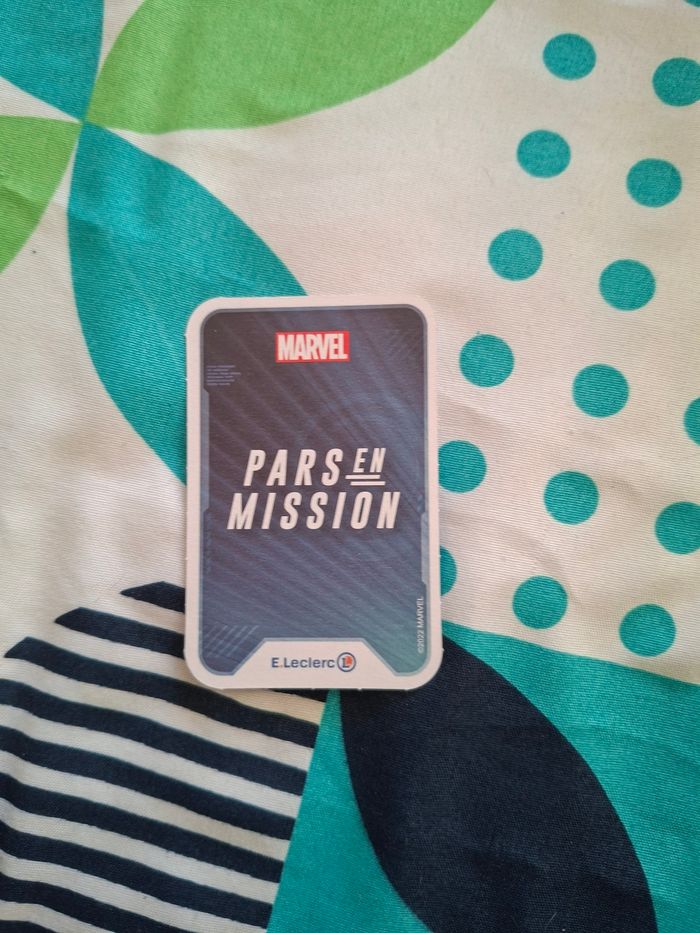 Carte Marvel pars en mission 083 - photo numéro 2