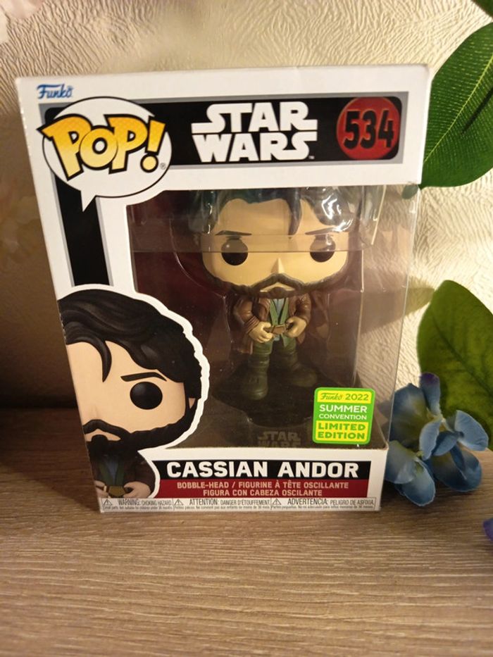Funko Pop Cassian Andor – Édition Limitée Convention Été 2022 (Star Wars #534) - photo numéro 2