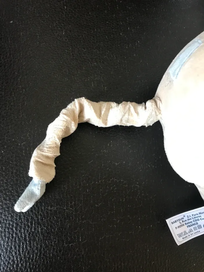 doudou berceuse girafe baby sun passée en machine avant l’annonce - photo numéro 4