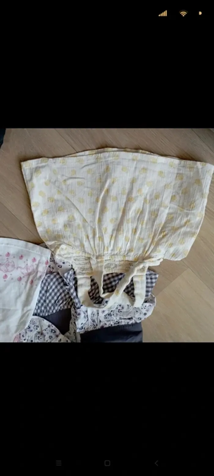 Lot 3 débardeurs et 1 chemise 6M - photo numéro 10