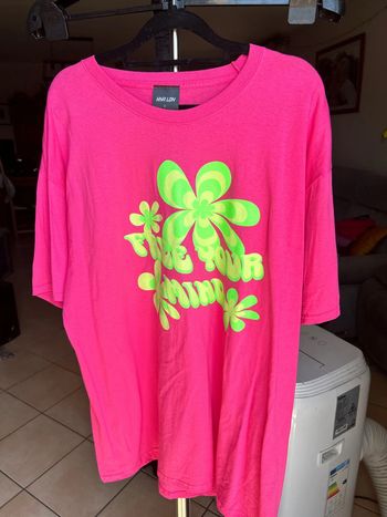 Teeshirt rose HNR LON