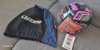 Casque de moto LS2 twister II flix taille M