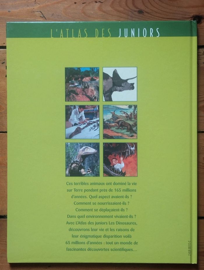 Les Dinosaures Atlas des juniors - photo numéro 2