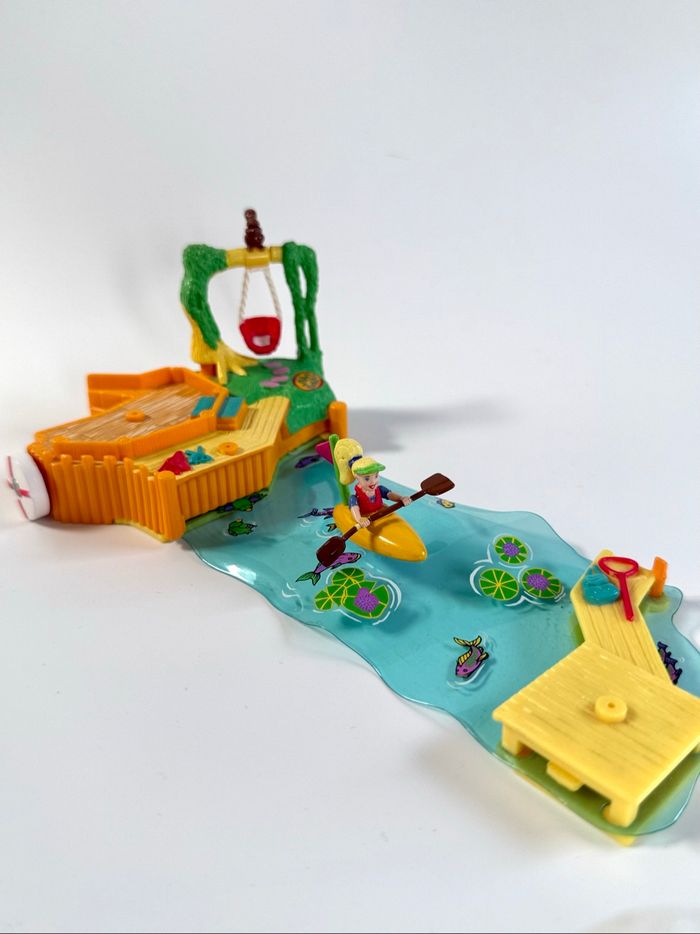 Polly Pocket Canoë Fun 1998 – Personnage + Canoë - photo numéro 4
