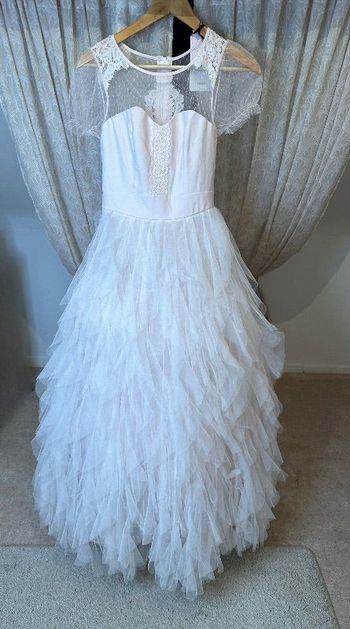Robe longue soirée tulle dentelle