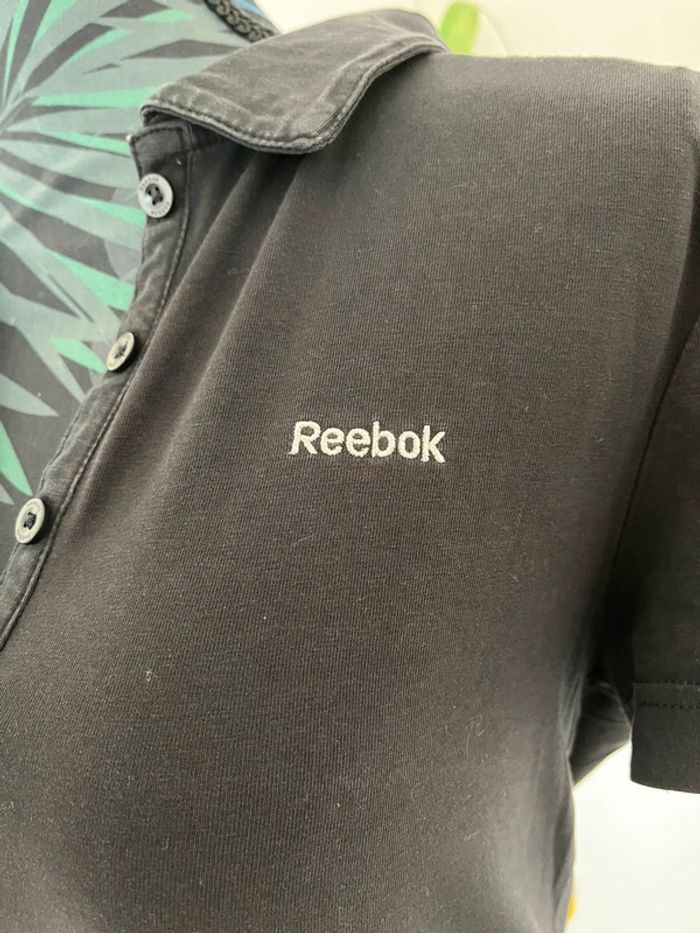 Polo noir femme Reebok taille 36 - photo numéro 2